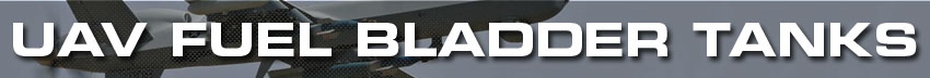 ATL UAV Fuel Bladder Tanks